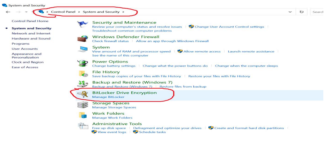 Bitlocker Configuration